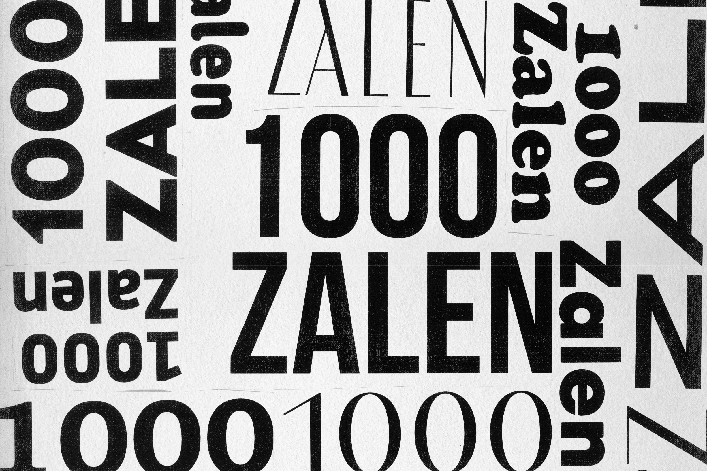 1000 Zalen